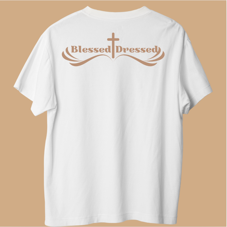 T-shirt Blessed & Dressed