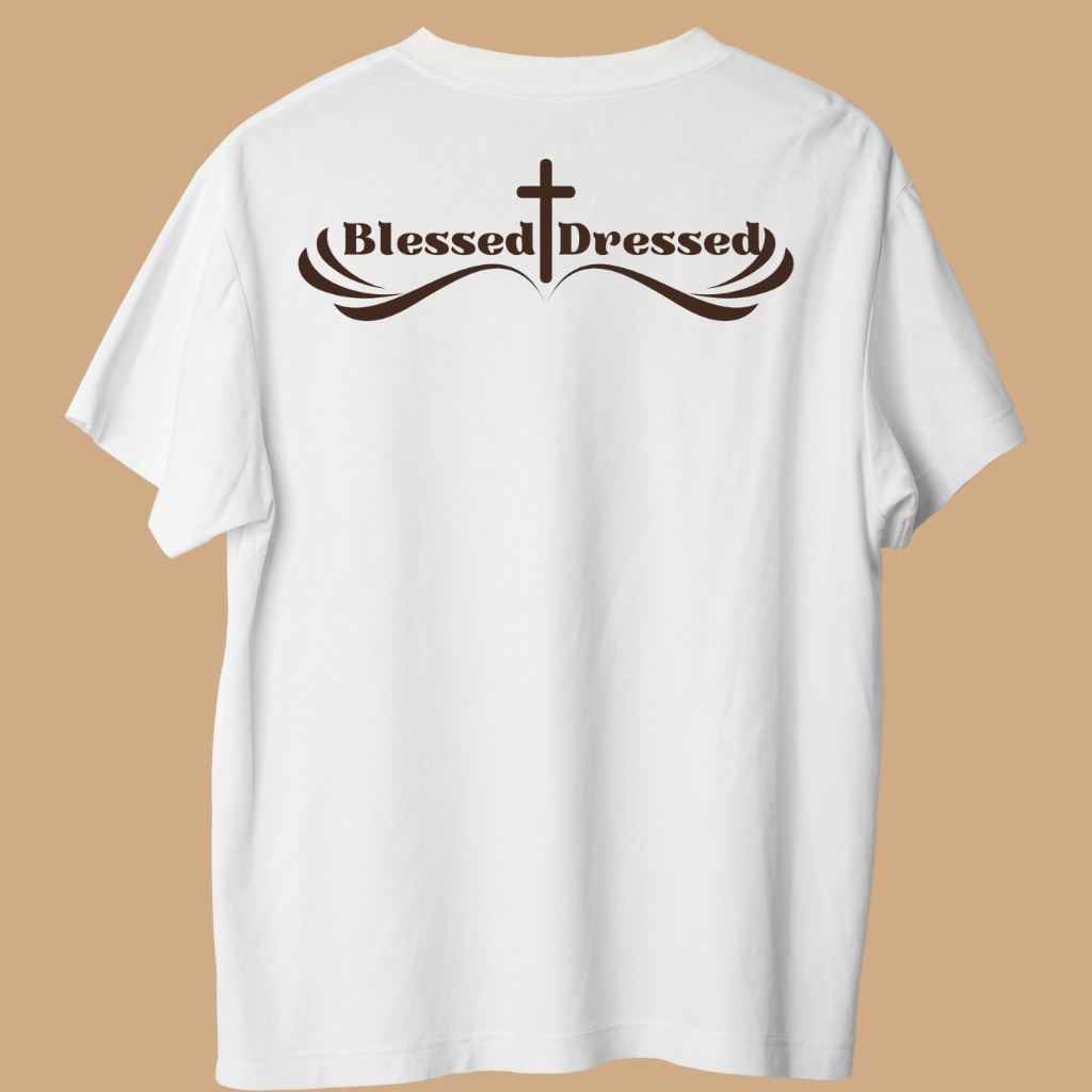 T-shirt Blessed & Dressed